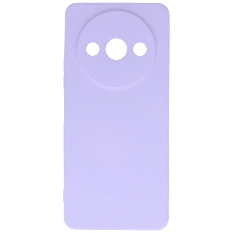Coque TPU couleur tendance Xiaomi Redmi A3 violet
