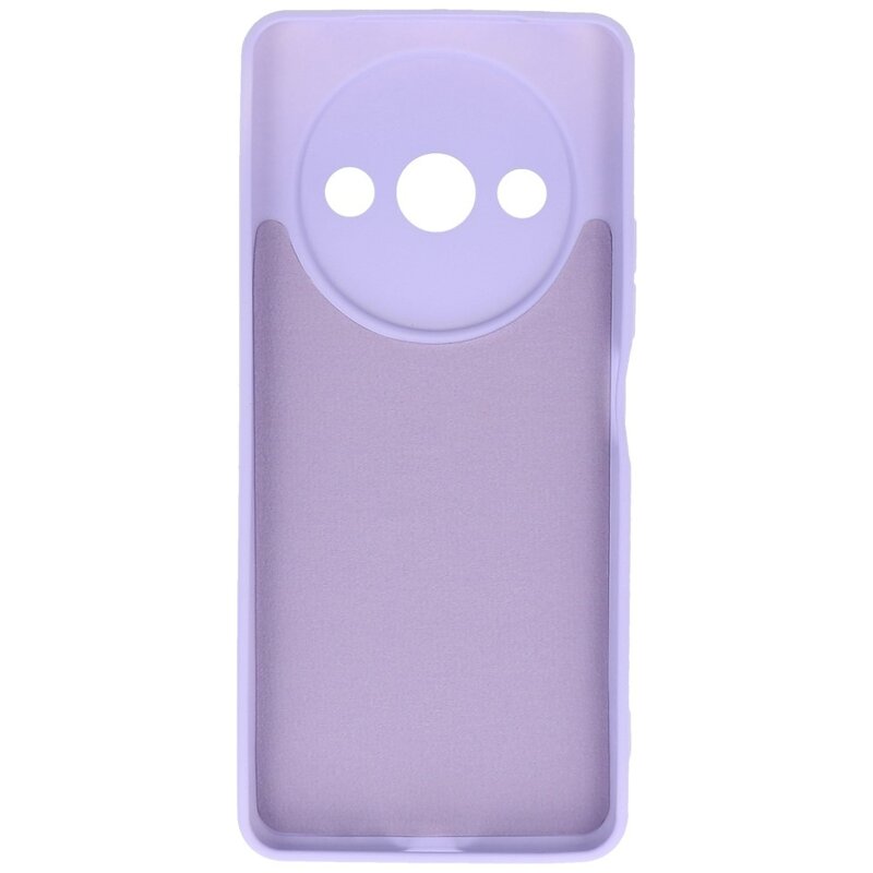 Coque TPU couleur tendance Xiaomi Redmi A3 violet