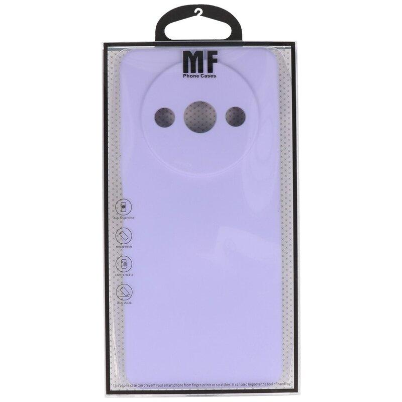 Custodia in TPU colorata alla moda Xiaomi Redmi A3 Viola