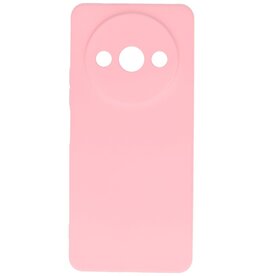Custodia in TPU colorata alla moda Xiaomi Redmi A3 rosa