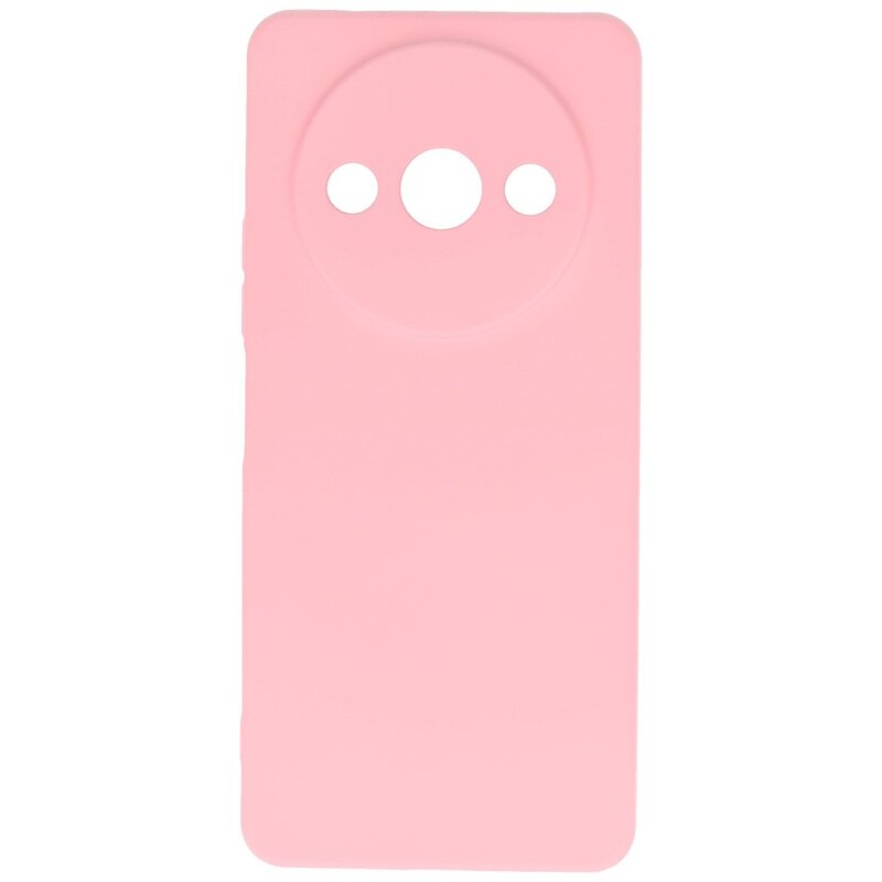 Custodia in TPU colorata alla moda Xiaomi Redmi A3 rosa