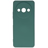 Fashion Color TPU Hoesje Xiaomi Redmi A3 Donker Groen