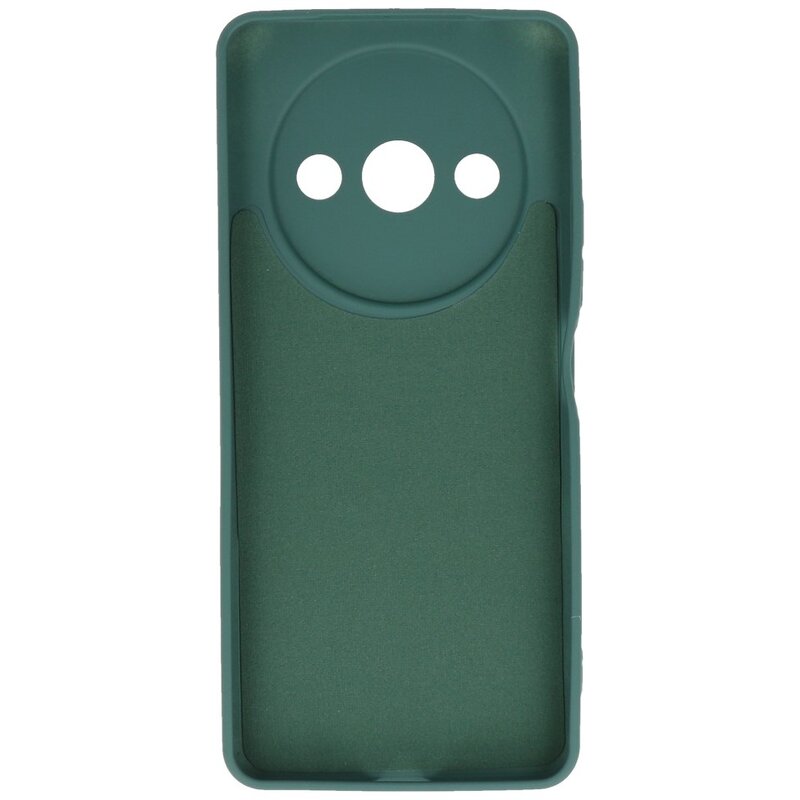 Custodia in TPU colorata alla moda Xiaomi Redmi A3 verde scuro