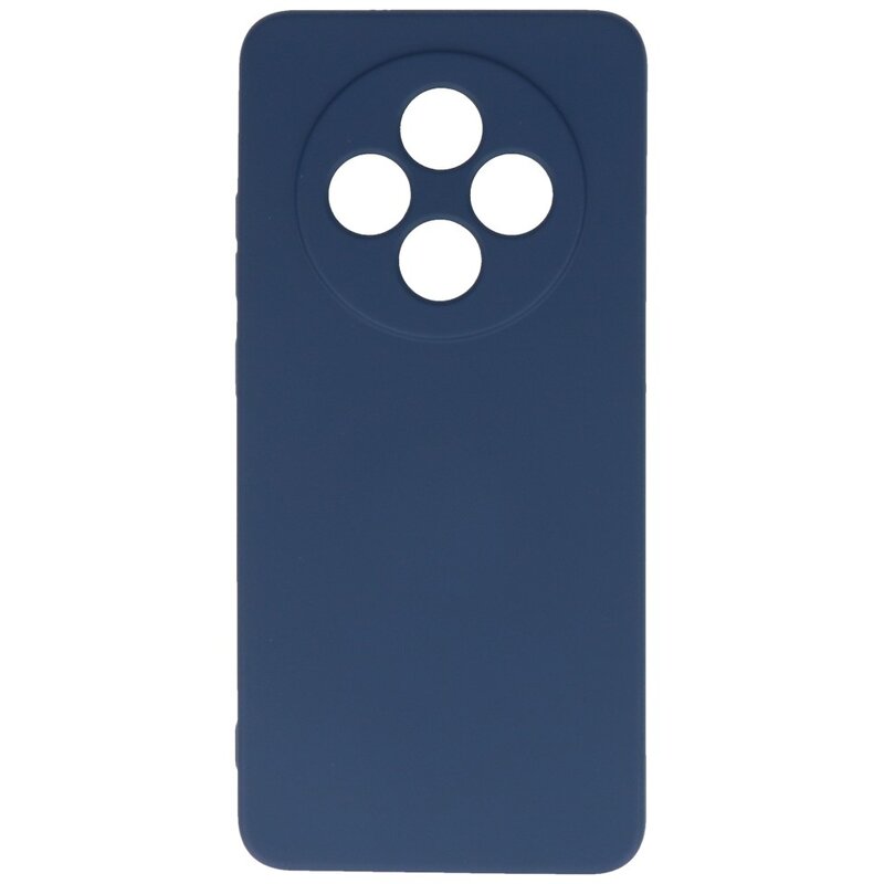 Fashion Color TPU Hoesje OPPO Reno 12F 5G Navy