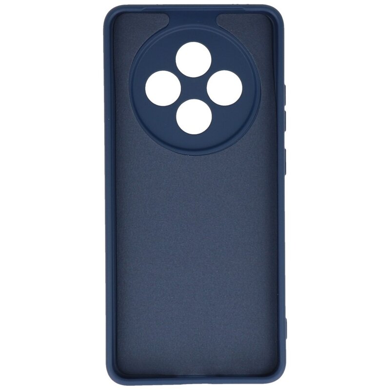 Funda Fashion Color TPU OPPO Reno 12F 5G Azul Marino