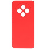 Custodia in TPU colore moda OPPO Reno 12F 5G Rosso