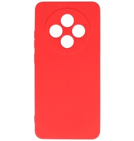 Custodia in TPU colore moda OPPO Reno 12F 5G Rosso