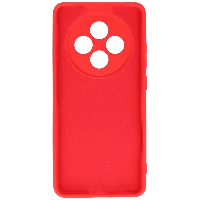 Custodia in TPU colore moda OPPO Reno 12F 5G Rosso