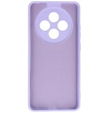 Fashion Color TPU Hoesje OPPO Reno 12F 5G Paars