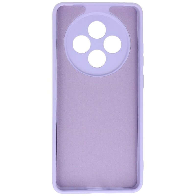 Custodia in TPU colore moda OPPO Reno 12F 5G Viola