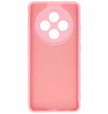 Coque en TPU couleur tendance OPPO Reno 12F 5G rose
