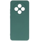 Modefarbene TPU-Hülle OPPO Reno 12F 5G Dunkelgrün