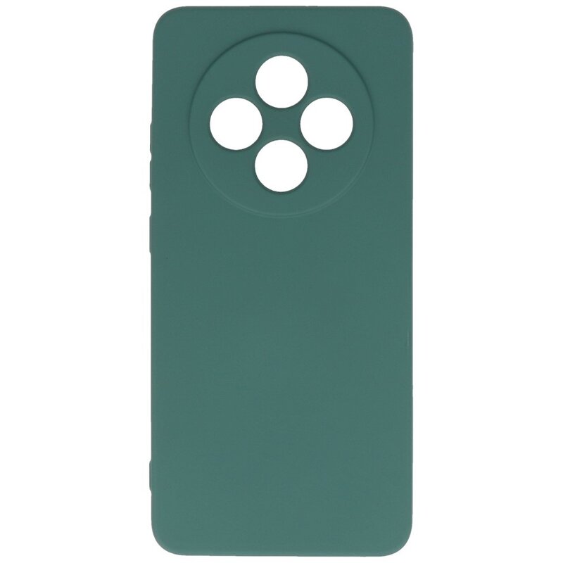 Modefarbene TPU-Hülle OPPO Reno 12F 5G Dunkelgrün