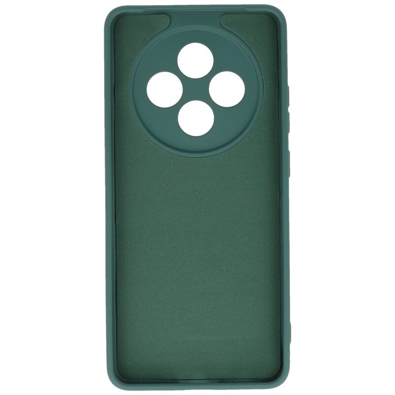 Modefarbene TPU-Hülle OPPO Reno 12F 5G Dunkelgrün