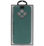 Funda Fashion Color TPU OPPO Reno 12F 5G Verde Oscuro