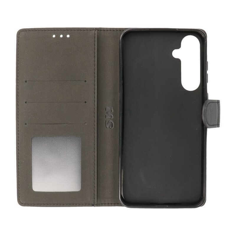 Custodia a portafoglio Bookstyle per Samsung Galaxy A54 5G nera