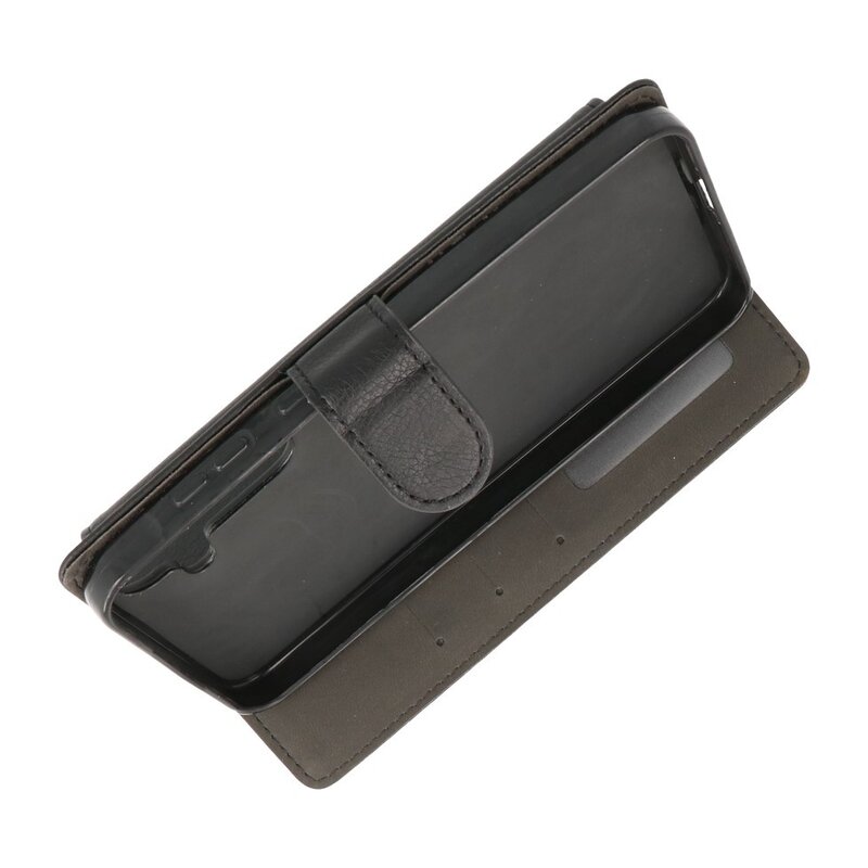 Bookstyle Wallet Cases Hülle für Samsung Galaxy A54 5G Schwarz