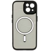 Magsafe Aluminium Kamerabeskytter Etui til iPhone 15 Sort