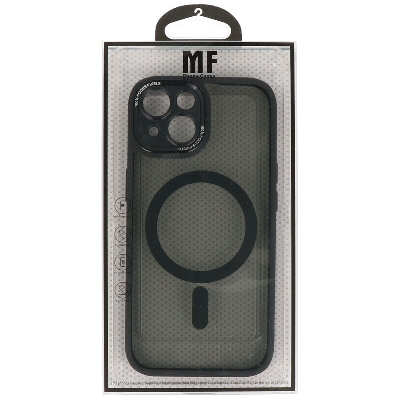 Magsafe Aluminum Camera Protector Case for iPhone 15 Black