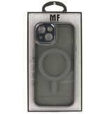 Magsafe Aluminium Kamerabeskytter Etui til iPhone 15 Grå