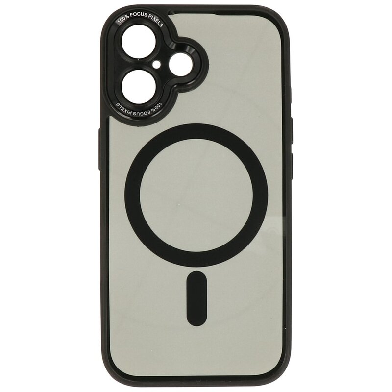 Funda Protectora de Cámara de Aluminio Magsafe para iPhone 16 Negra