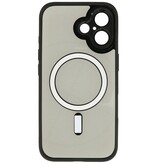Magsafe Aluminum Camera Protector Case for iPhone 16 Black