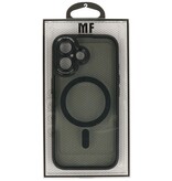 Custodia protettiva per fotocamera in alluminio Magsafe per iPhone 16 nera