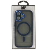 Funda protectora Magsafe de aluminio para cámara de iPhone 16 azul