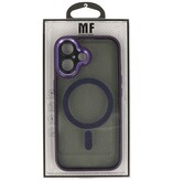 Custodia protettiva per fotocamera Magsafe in alluminio per iPhone 16 viola
