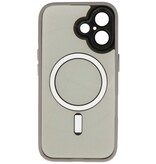 Magsafe Aluminum Camera Protector Case for iPhone 16 Gray