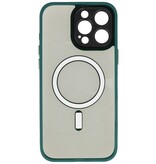 Magsafe Aluminum Camera Protector Case for iPhone 16 Pro Dark Green