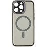 Custodia protettiva per fotocamera in alluminio Magsafe per iPhone 16 Pro Max grigia