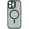 Custodia protettiva per fotocamera in alluminio Magsafe per iPhone 16 Pro Max verde scuro