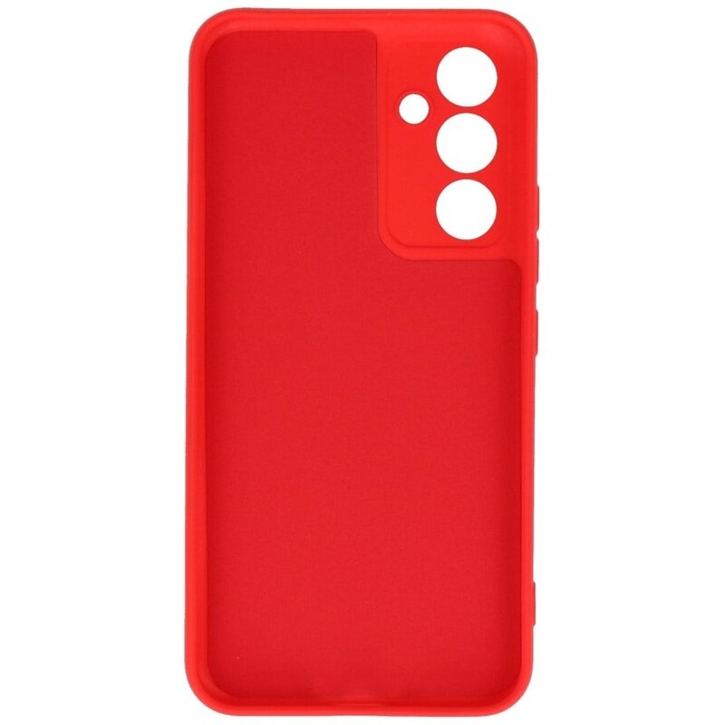 Fashion Color TPU Hoesje Samsung Galaxy S24 FE Rood