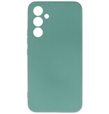 Custodia in TPU colore moda per Samsung Galaxy S24 FE verde scuro