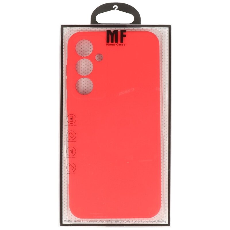 Fashion Color TPU Hülle Samsung Galaxy A15 4/5G Rot