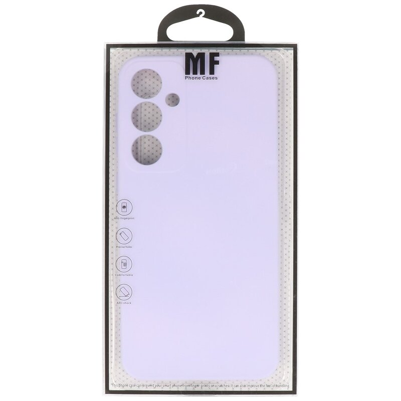 Coque en TPU couleur tendance pour Samsung Galaxy S24 Plus, violet