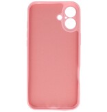 Custodia in TPU colorata alla moda per iPhone 16 rosa