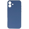 Modische farbige TPU-Hülle für iPhone 16 Plus, Marineblau
