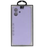 Funda de TPU de color de moda para iPhone 16 Plus Púrpura