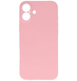 Fashion Color TPU-Hülle für iPhone 16 Plus Pink