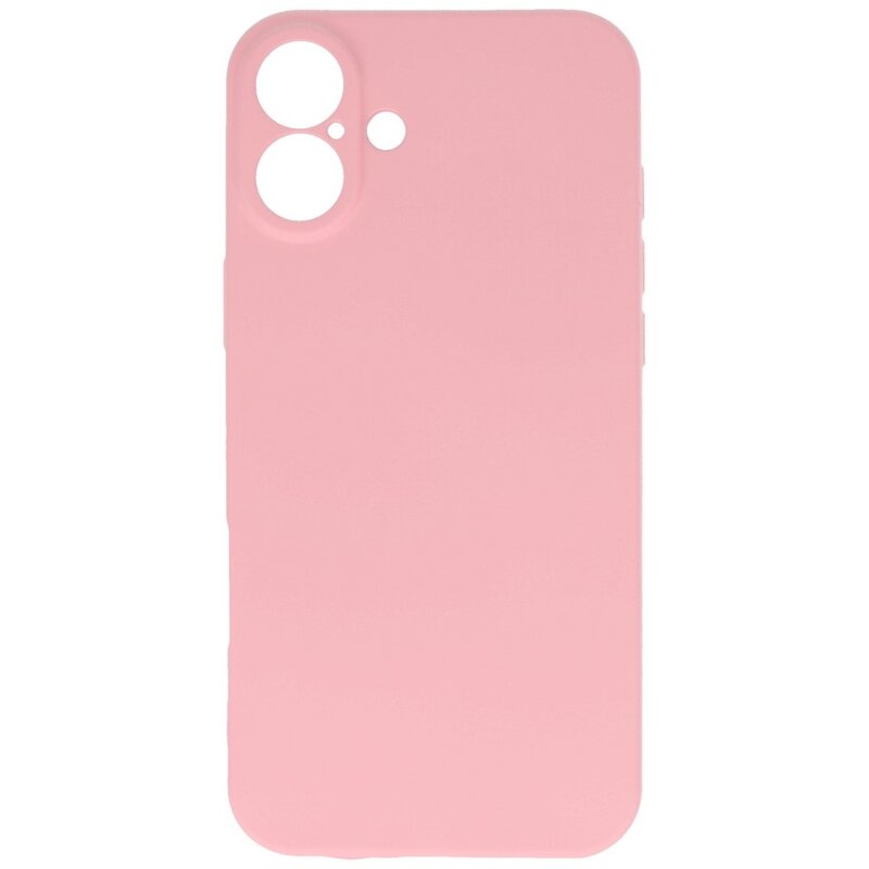 Fashion Color TPU-Hülle für iPhone 16 Plus Pink
