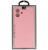 Funda de TPU de color de moda para iPhone 16 Plus Rosa
