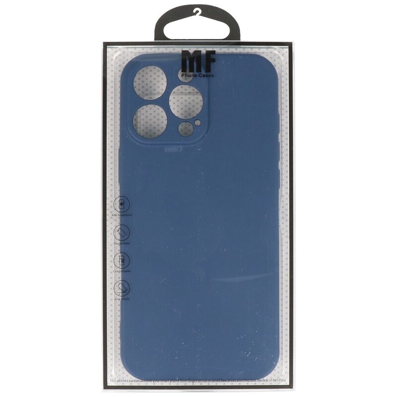 Modische farbige TPU-Hülle für iPhone 16 Pro Max, Marineblau