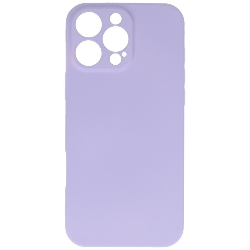 Custodia in TPU colorata alla moda per iPhone 16 Pro Max Viola