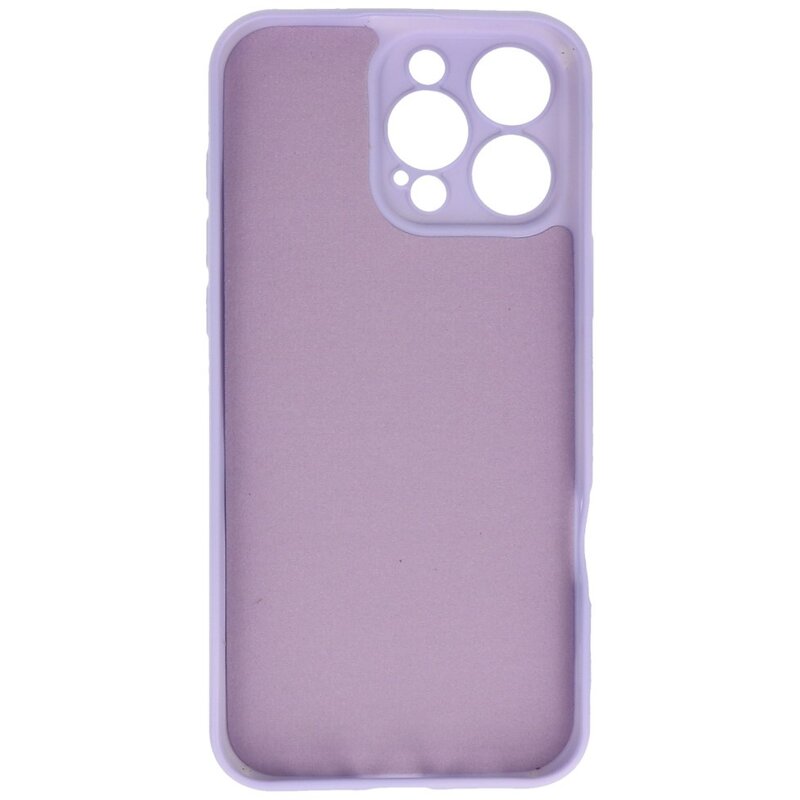 Custodia in TPU colorata alla moda per iPhone 16 Pro Max Viola