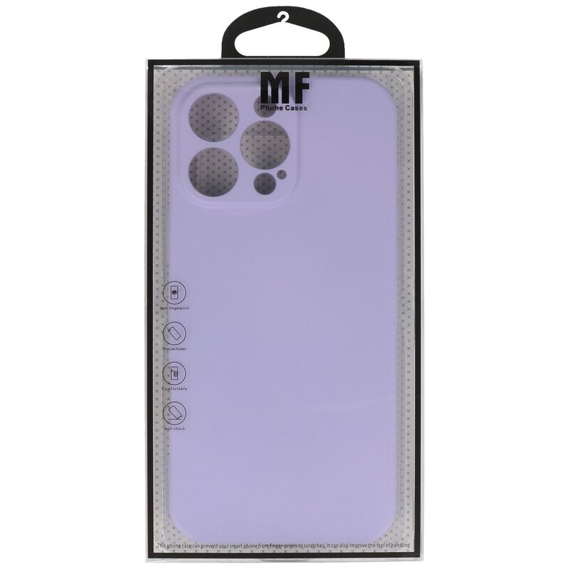 Custodia in TPU colorata alla moda per iPhone 16 Pro Max Viola