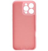 Funda de TPU de color de moda para iPhone 16 Pro Max Rosa