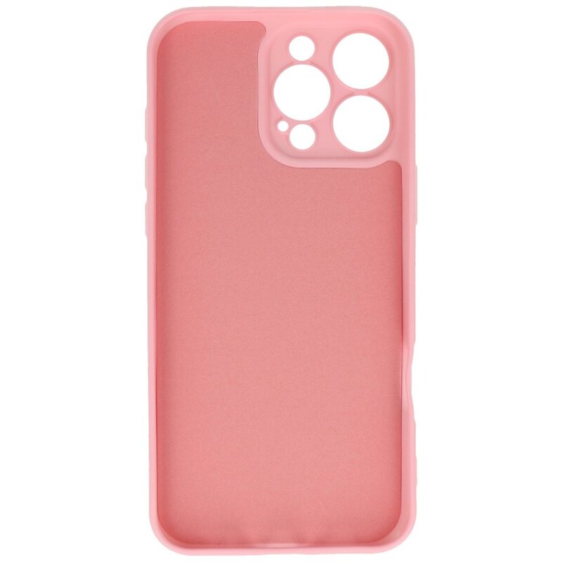 Coque TPU Fashion Color pour iPhone 16 Pro Max Rose