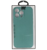 Funda de TPU de color de moda para iPhone 16 Pro Max Verde oscuro